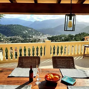Apartment Casa Sol With Private Terrace, Garden, Pool, Beautiful View